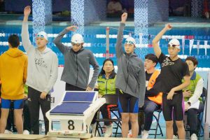 113游泳隊臺北市中運114.01.12代表照片